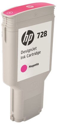 HP 728 Cartucho de Tinta Magenta 300 ml