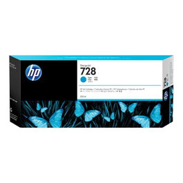 HP Cartucho de tinta DesignJet 728 Cian 300 ml (F9K17A) ولو XL XXL