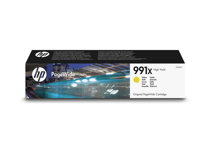 HP Cartucho de tinta 991X Amarillo Alto Rendimiento (M0J98AE) original