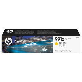 HP Tóner Yellow XL 991X M0J98AE – Cartucho de tinta original para impresoras HP