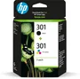 HP Multipack de cartuchos de tinta 301 Negro y Tricolor (N9J72AE)buenaviewer