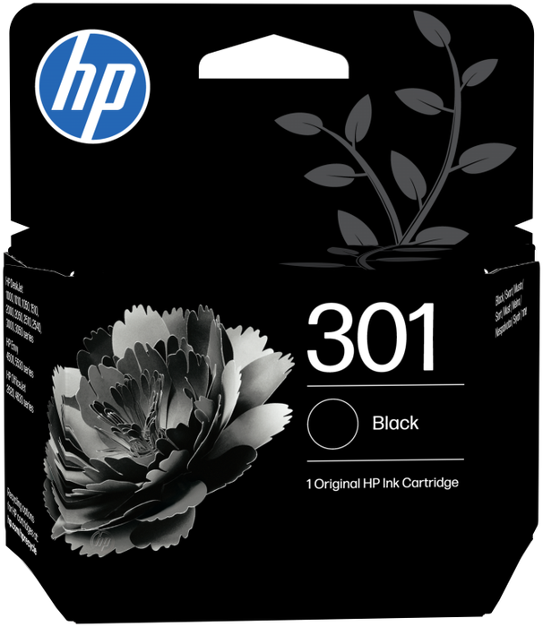 HP 301 Multipack de Cartuchos de Tinta Original (Negro y Tricolor) N9J72AE