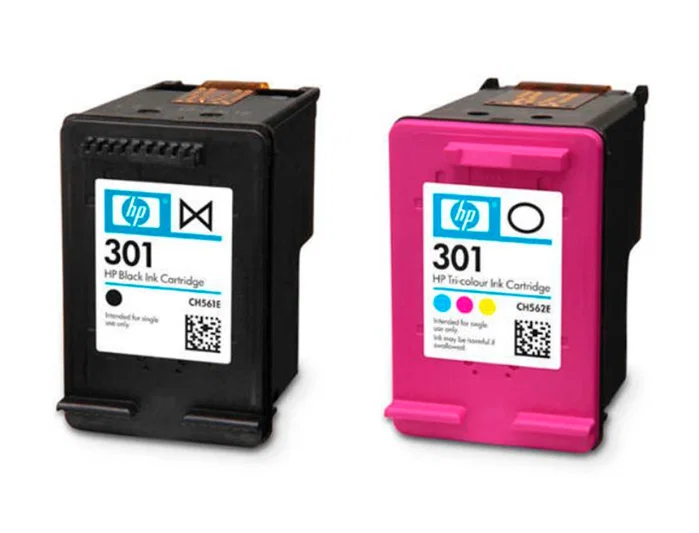 HP 301 Multipack de Cartuchos de Tinta Originales, Negro y Tricolor, N9J72AE HP 301 Multipack de Cartuchos de Tinta Originales, Negro y Tricolor, N9J72AE