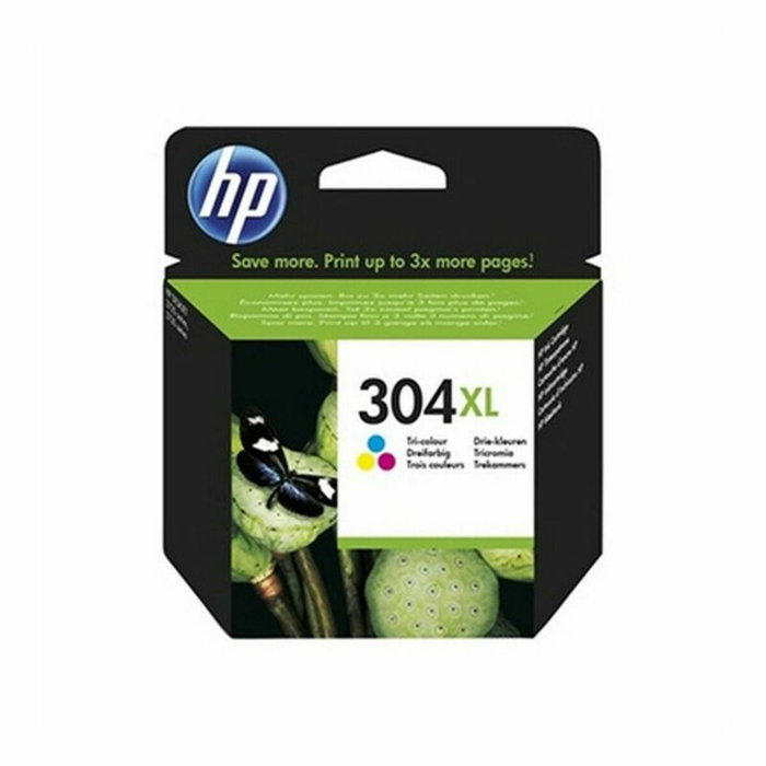 HP 304XL Cartucho de Tinta Tricolor Alto Rendimiento (XL)