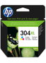 HP 304XL Cartucho de Tinta Tricolor Alto Rendimiento (XL)