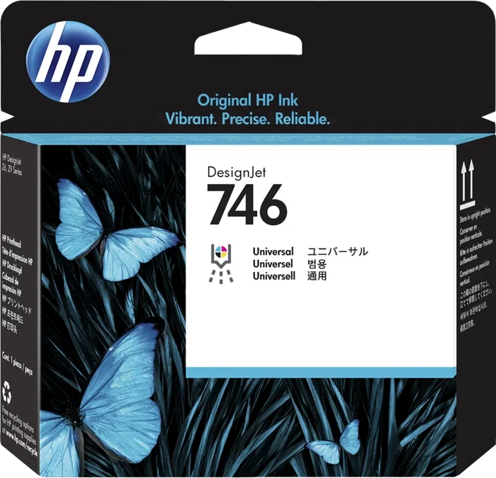 HP Cabezal de impresión 746 para DesignJet Z6 y Z9, Cuatricolor