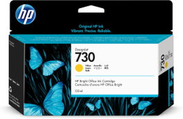 HP Cartucho de tinta DesignJet 730 Amarillo 130 ml