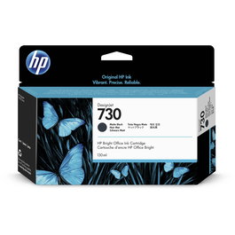 HP Tinta Negro Mate Nº 730 para HP Designjet T1700 Series - 130 ML