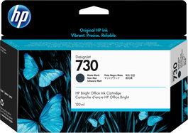 HP Tinta Negro Mate Nº 730 para HP Designjet T1700 Series - 130 ML