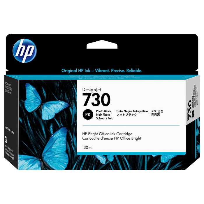 HP 730 Cartucho de tinta Negro (foto) 130 ml (P2V67A) lifeying HP 730 Cartucho de tinta Negro (foto) 130 ml (P2V67A) lifeying