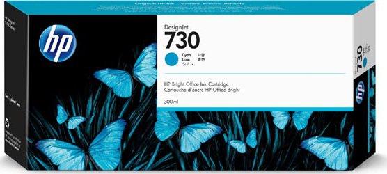 HP Cartucho de tinta DesignJet 730 Cian 300 ml