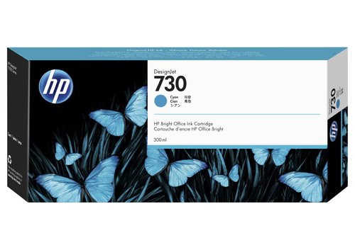 HP Cartucho de tinta DesignJet 730 Cian 300 ml