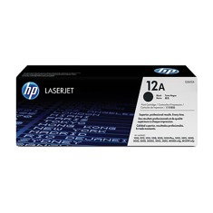 HP 12A Negro (Q2612A) Original LaserJet Toner Cartridge de 2.000 Páginas
