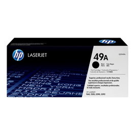 HP Cartucho de tóner 49A Negro Q5949A (Rendimiento estándar) | 2500 páginas
