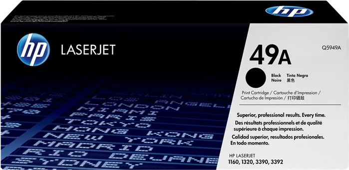 HP Cartucho de tóner 49A Negro (Q5949A) original