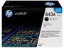 HP Cartucho de tóner 643A Negro (Q5950A) para LaserJet Color 4700