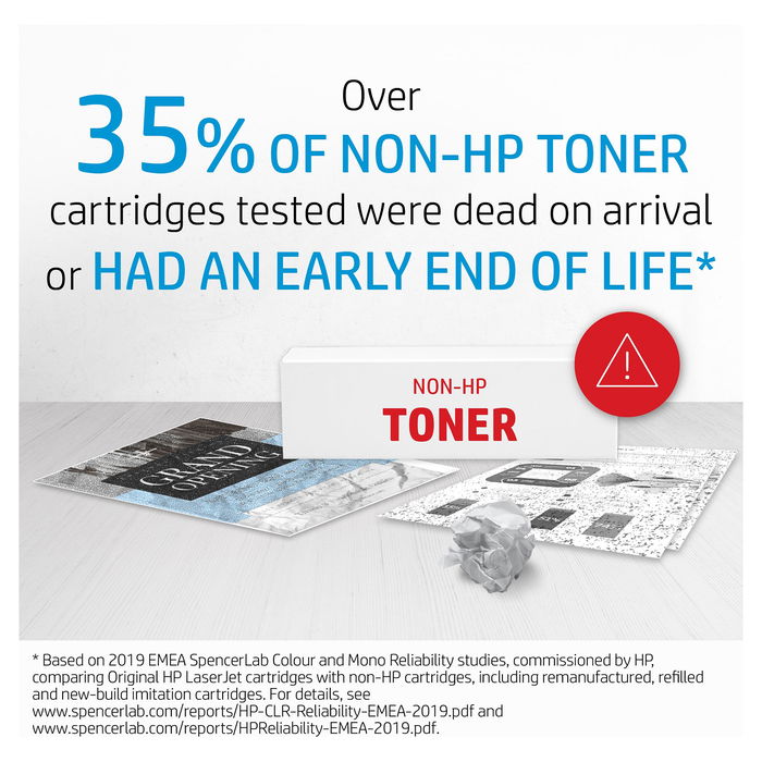 HP Toner 124A Magenta Q6003A - Tóner original para impresoras HP HP Toner 124A Magenta Q6003A - Tóner original para impresoras HP