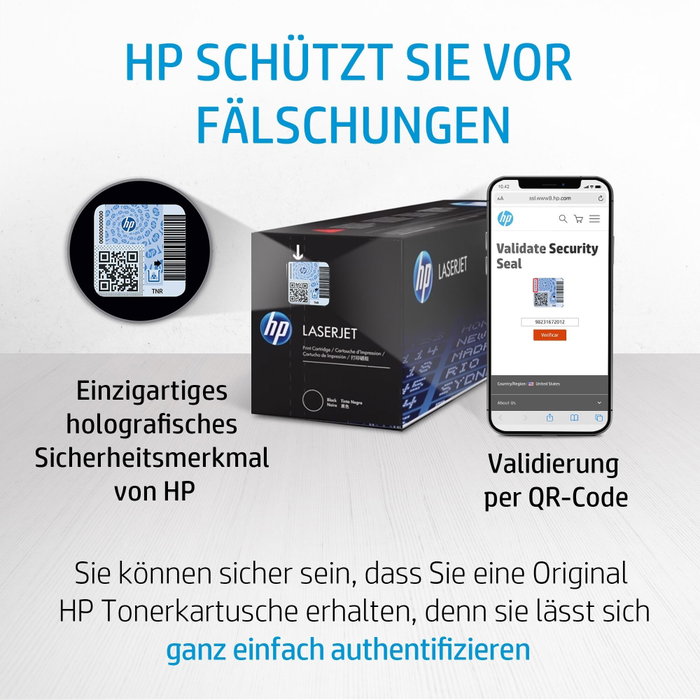 HP 124A Q6003A Magenta Original LaserJet Toner Cartridge