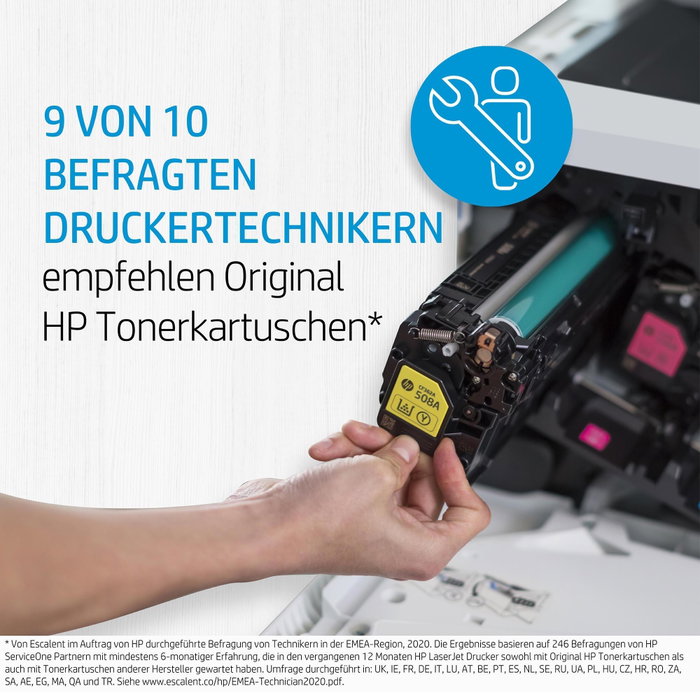 HP 124A Q6003A Magenta Original LaserJet Toner Cartridge