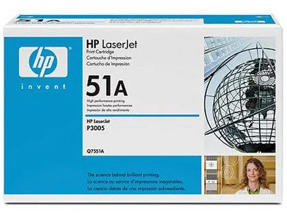 HP Cartucho de Tóner Original 51A Negro Q7551A HP Cartucho de Tóner Original 51A Negro Q7551A