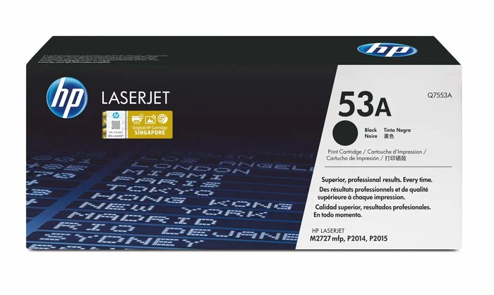 HP Cartucho de tóner 53A Negro Q7553A HP Cartucho de tóner 53A Negro Q7553A
