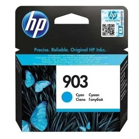 HP Cartucho de tinta Original 903 Cian (T6L87AE) HP Cartucho de tinta Original 903 Cian (T6L87AE)