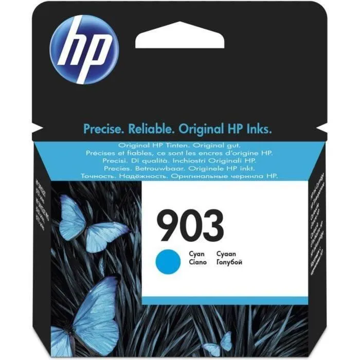 HP Cartucho de tinta Original 903 Cian (T6L87AE) HP Cartucho de tinta Original 903 Cian (T6L87AE)