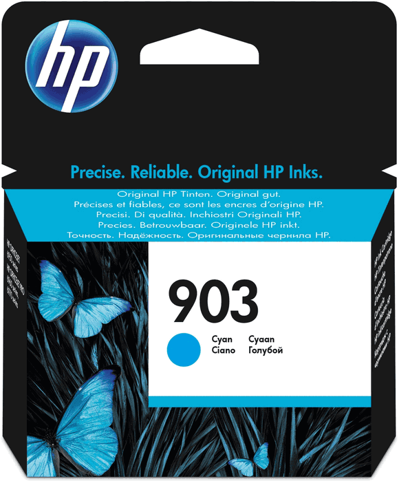 HP Cartucho de tinta Original 903 Cian (T6L87AE) HP Cartucho de tinta Original 903 Cian (T6L87AE)