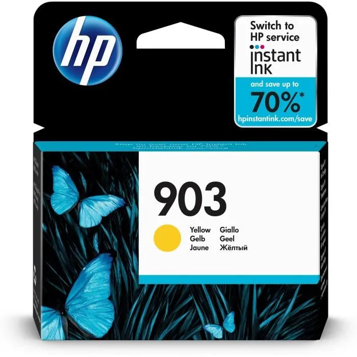 HP 903 Cartucho de tinta amarillo (T6L95AE) HP 903 Cartucho de tinta amarillo (T6L95AE)