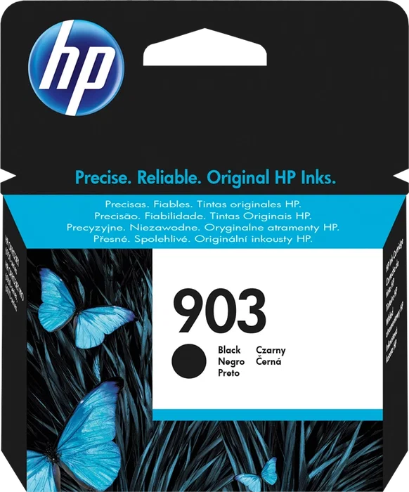 HP Cartucho de tinta negro 903 original (T6L99AE) El llenado estándar tiene una autonomía de 300 páginas. (T6L99AE) 8 ml HP Cartucho de tinta negro 903 original (T6L99AE) El llenado estándar tiene una autonomía de 300 páginas. (T6L99AE) 8 ml
