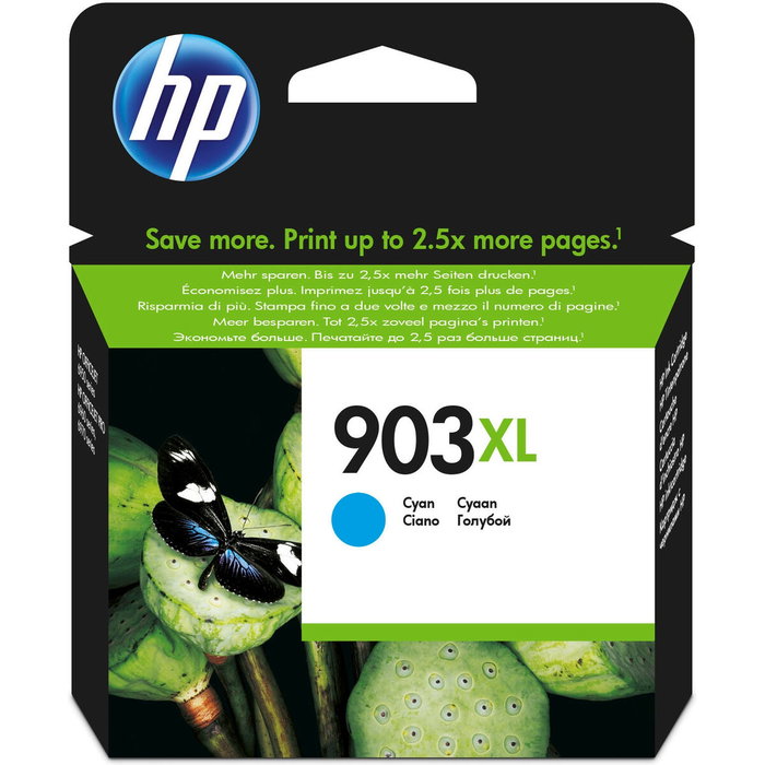 HEWLETT-PACKARD Cartucho de tinta 903XL Cian T6M03AE