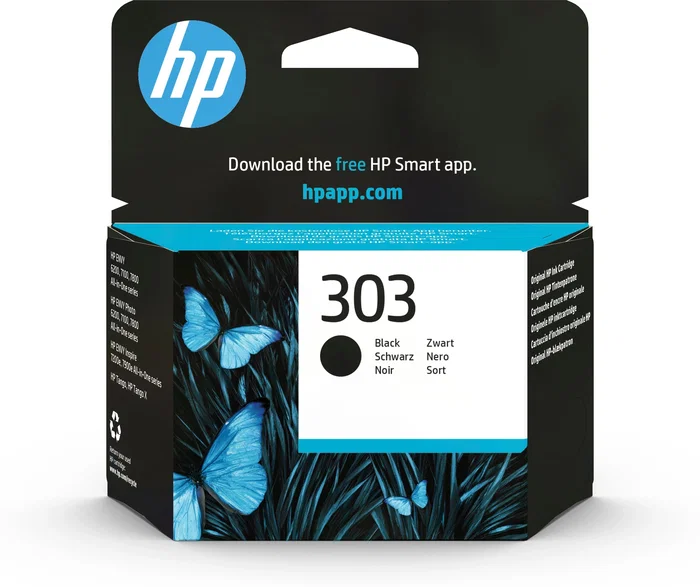 HP Cartucho de tinta 303 Negro (T6N02AE) Standard
