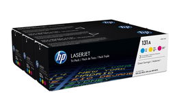 HP CF211A CF212A CF213A Pack 3 Toner Cian Magenta Amarillo HP LaserJet Pro 200 M251N M251NW