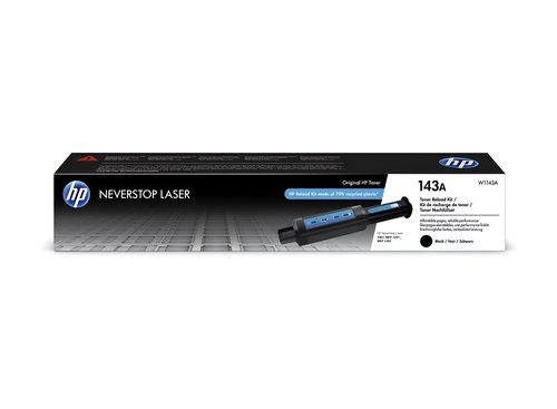 HP Kit de recarga de tóner Original Neverstop 143A Negro (W1143A) 2500 páginas