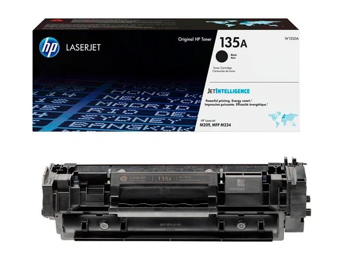 HP 135A W1350A Negro