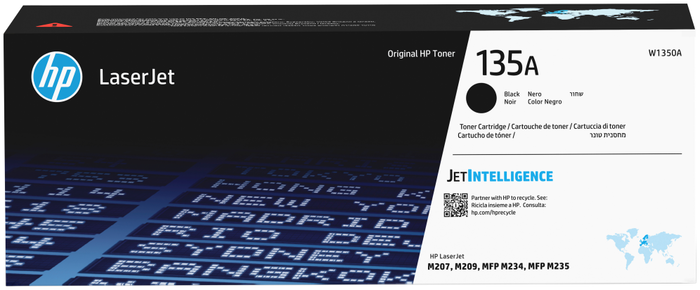 HP 135A W1350A Negro