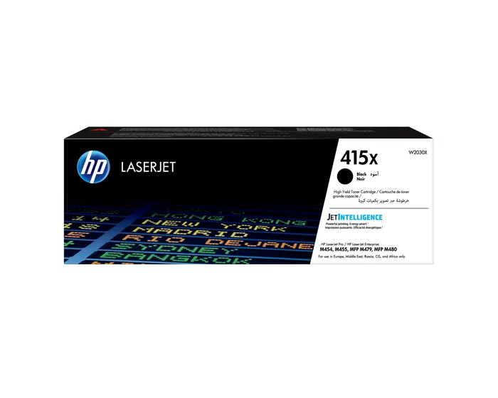 HP Cartucho de tóner 415X Negro W2030X de alta capacidad (XL)平衡