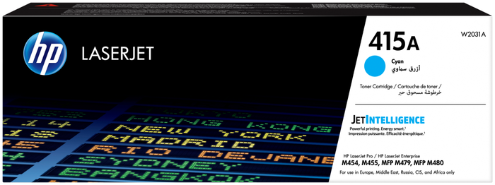 HP 415A Cian Original LaserJet Toner W2031A