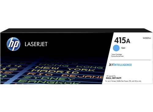 HP Cartucho de tóner Original LaserJet 415A Cian W2031A