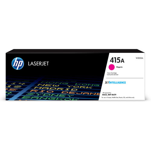 HP Toner W2033A Magenta 2100 Páginas Impresión Láser Original HP Toner W2033A Magenta 2100 Páginas Impresión Láser Original