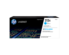 HP Cartucho Tóner Original LaserJet 212X Cian Alta Capacidad 10000 Páginas