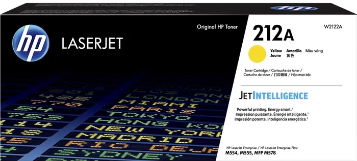 HP Cartucho de tóner Original LaserJet 212A amarillo W2122A