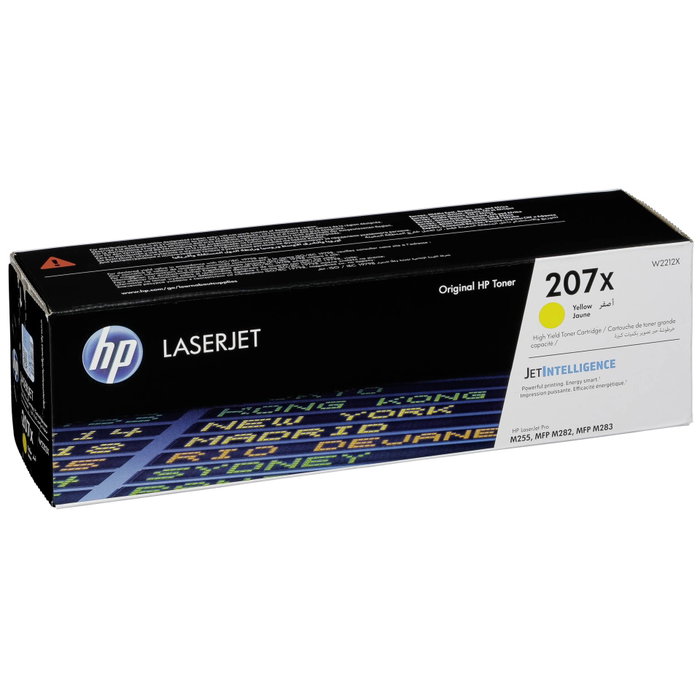 HP Cartucho de tóner 207X W2212X Amarillo HP Cartucho de tóner 207X W2212X Amarillo