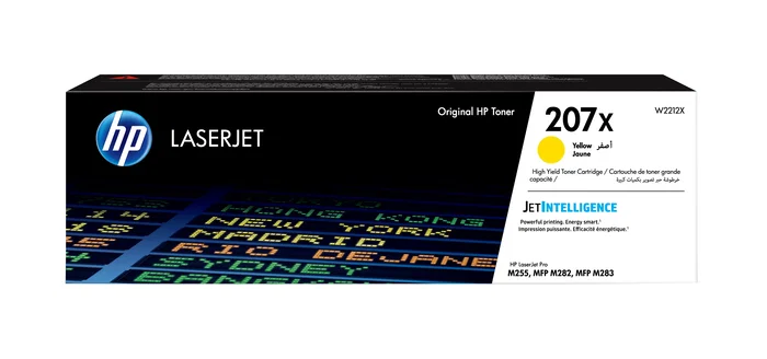 HP 207X W2212X Tóner Amarillo de Alto Rendimiento