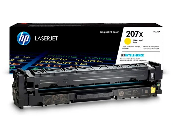 HP Cartucho de tóner 207X W2212X Amarillo HP Cartucho de tóner 207X W2212X Amarillo