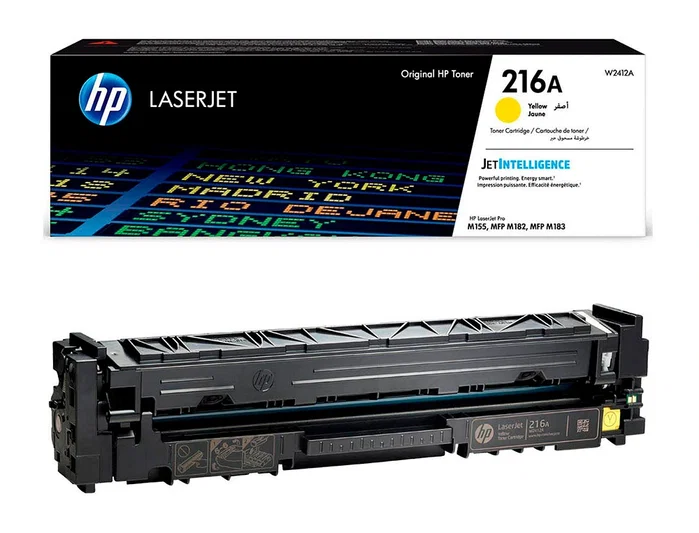 HP 216A Tóner Amarillo W2412A Original LaserJet
