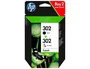 HP Paquete de ahorro 302 de 2 cartuchos de tinta Negro y Tricolor (X4D37AE)