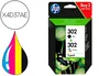 HP Paquete de ahorro 302 de 2 cartuchos de tinta Negro y Tricolor (X4D37AE)