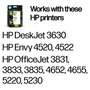 HP Paquete de ahorro 302 de 2 cartuchos de tinta Negro y Tricolor (X4D37AE)