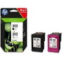 HP Paquete de ahorro 302 de 2 cartuchos de tinta Negro y Tricolor (X4D37AE)
